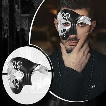 Amazon.com: OIDEA Masquerade Mask for Men: Phantom Of The